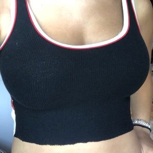 red white blue brandy tank